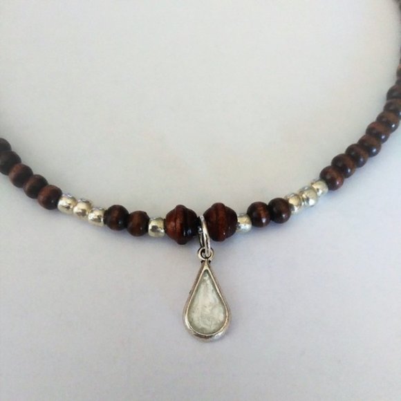 NEW Beaded Beachy Boho Gypsy Choker Necklace - Picture 4 of 5